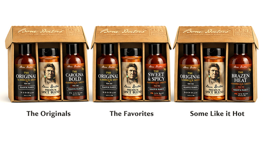 Bone Doctors' Pit Master Party Pack - The Originals + The Favorites + Some Like it Hot